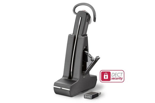 POLY Savi 8245-M UC USB-A Ecout ss fil PC +2e Batt.