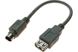 ADAPTATEUR USB 2.0 A F / MDIN6 M GRIS 0,2 M