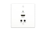 ALTIMIUM - Wallplate HDBT/HDMI 4K@60Hz-PoC-RS 232 (Avec récepteur)