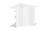 OBO ANGLE INTERIEUR VARIABLE POUR GOULOTTE RAPID 45-2 GK 130x53 PVC BLANC