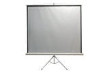 ECRAN TREPIED 1:1 100" POUR VIDEOPROJECTION 180 x 180 cm