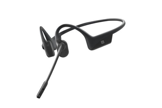 SHOKZ Casque sans-fil à conduction osseuse OpenComm2 UC - USB-A - Noir