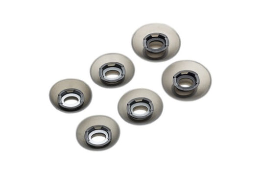 POLY Free 60 noir paires de caoutchoucs pour écouteurs Petit / Moyen / Grand