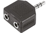 Doubleur monobloc stéréo Jack 3.5 mm