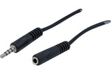 RALLONGE JACK 3,5MM 4 POLES POUR MICRO CASQUE CTIA - 2 m