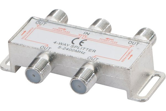 Répartiteur TV 1 vers 4 voies