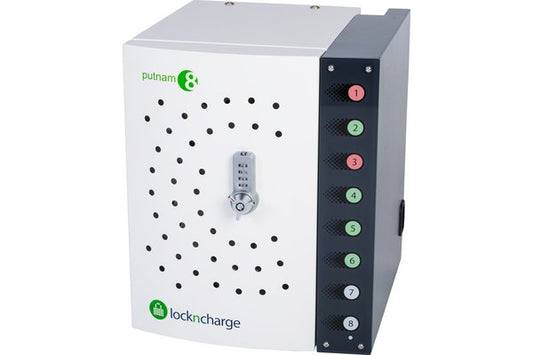 Putnam 8 Mk2 Armoire de Charge pour 8x iPad/iPhone - FR/UK/EU