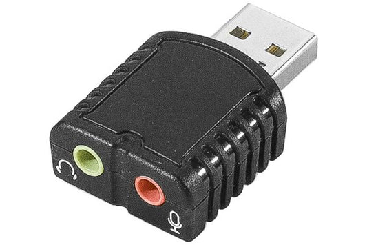 Mini carte son usb entree/sortie