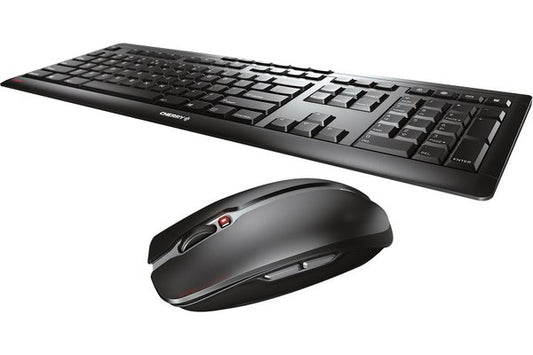 CHERRY Pack clavier & souris STREAM DESKTOP sans fil noir