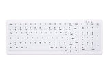 CHERRY Clavier AK-C7000 sans fil IP65 blanc (FR)