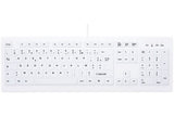 CHERRY Clavier AK-C8100 USB IP65 blanc (FR)
