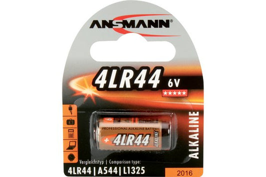 ANSMANN Piles alcalines 1510-0009 4LR44 blister de 1