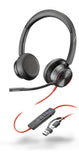 POLY Blackwire 8225-M Micro-casque Teams USB-C/A ANC- 2 écouteurs