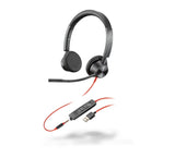 POLY Blackwire BW3325 casque USB-C/A + Jack - 2 écouteurs