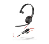 POLY Blackwire C5210 casque bulk MS USB-C/A+Jack - 1 écouteu