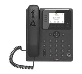 POLY CCX 350 téléphone de bureau IP PoE pour Microsoft Teams