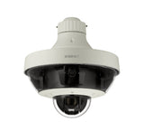 HANWHA caméra PTZ multi objectifs 10 à 20Mp