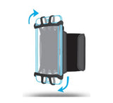 MOBILIS Brassard pour téléphone portable 4-6 , 50g - Noir