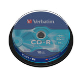 VERBATIM Spindle de 10 CD-R 700MB 52x (43437)