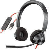 POLY Blackwire 3320 casque USB-A - 2 écouteurs