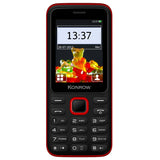 Konrow Sweet - Compact - Ecran 2.4'' - Double Sim - Radio FM - Noir / Rouge