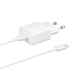SAMSUNG 15W Adapter C to C Cable included White