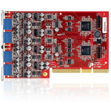 Biamp Tesira SAC-4 CK Carte 4 entrées analogiques (compensation de bruit ambiant) pour Tesira SERVER / SERVER-IO / SERVER-IO AVB