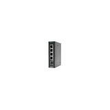 Black Box INDRy II XS PoE Non-géré Gigabit Ethernet (10/100/1000) Connexion Ethernet, supportant l'alimentation via ce port (PoE) Noir