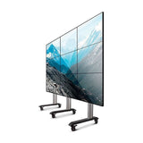 B-Tech SYSTEM X BT8371-3x3-60/BS 3x3 Système de montage mobile universel pour murs d'images avec micro-ajustement pour écrans de 55 à 60 pouces
