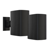 Biamp Desono DX-S5-B Paire d'enceintes coaxiales deux voies avec supports ClickMount, finition noire