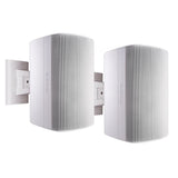 Biamp Desono DX-S5-W Paire d'enceintes coaxiales deux voies avec supports ClickMount, finition blanche