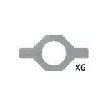 Biamp Desono SPA-NC100 Pack de 6 supports de construction pour CM20DTS et CM30DTD