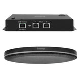 Biamp Parlé TCM-X Noir - Microphone Beamtracking de plafond pour DSP Tesira AVB / Devio SCX