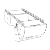 Biamp Community VSB3-SBR54W Kit de montage pour 2 enceintes et 1 caisson (IP-1153+IS-215 / 218), blanc