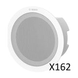 Bosch LC9-UC06B Lot de 162 haut-parleurs encastrés 6W blanc avec capot arrière
