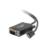 C2G USB 2.0 USB-C vers DB9 Adaptateur Série RS232 - Câble USB/série (Connecteur USB-C réversible)