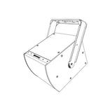 Biamp Community IUB0002WRG lyre d'accroche conventionelle pour IS-115WR / IS-118WR, extérieur, gris