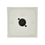 Cloud Electronics XLR-M1W platine XLR mal passive, blanche (prévoir boite UK simple)