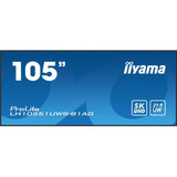 iiyama LH10551UWS-B1AG Écran plat de signalisation numérique (Full HD Ultra large)