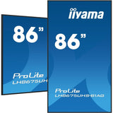 iiyama LH8675UHS-B1AG Écran plat de signalisation numérique 4K Ultra HD (85.6 pouces)