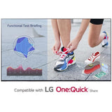 LG 86UL3J-B – Écran d’affichage dynamique UHD 86’’ 330 nits avec webOS 6.0 et haut-parleurs intégrés