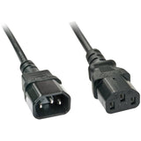 LINDY 2m IEC-Extension Cable C14 to C13