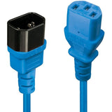 LINDY 2m IEC Extension Lead Blue