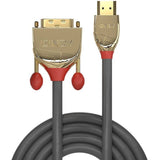 LINDY 1m Gold HDMI to DVI-D Cable HDMI to DVI-D 18+1 connector