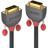 LINDY 10m DVI-I Cable M/M Anthra Line DVI-I 18+5 Single Link Digital + Analogue