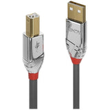 LINDY 0.5m USB 2.0 Type A/B Cable Cromo Line 480Mbit/s