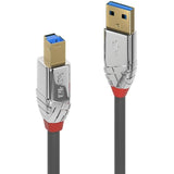 LINDY 0.5m USB 3.0 Type A/B Cable Cromo Line 5Gbit/s