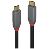 LINDY 1.5m USB 3.2 Type C Cable 5A PD Anthra Line USB Typ C Male to Male