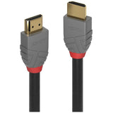 LINDY 15m Standard HDMI Cablel Anthra Line HDMI Male to Male
