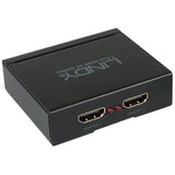LINDY HDMI 4K Splitter 2 Port 3D 2160p30 HDTV up to 1080p und 4K 36/12 Bit HDCP 1.4